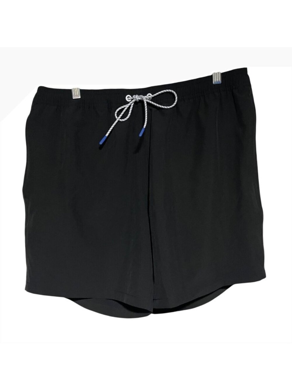 Nautica Swim Shorts Comfort Liner UPF Protection Quick Dry Black Mens S 30/32